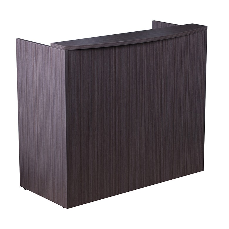 Boss 48″ Reception Desk, Driftwood N168-DW
