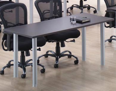 PL Series Training Table Top 24" x 48" Post Leg