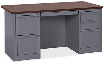 900 Series Steel Desk Double Full Pedestal 