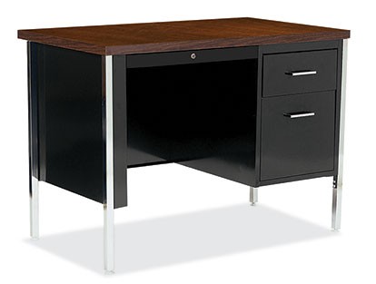  Series Steel Desks Single Right Pedestal Desk