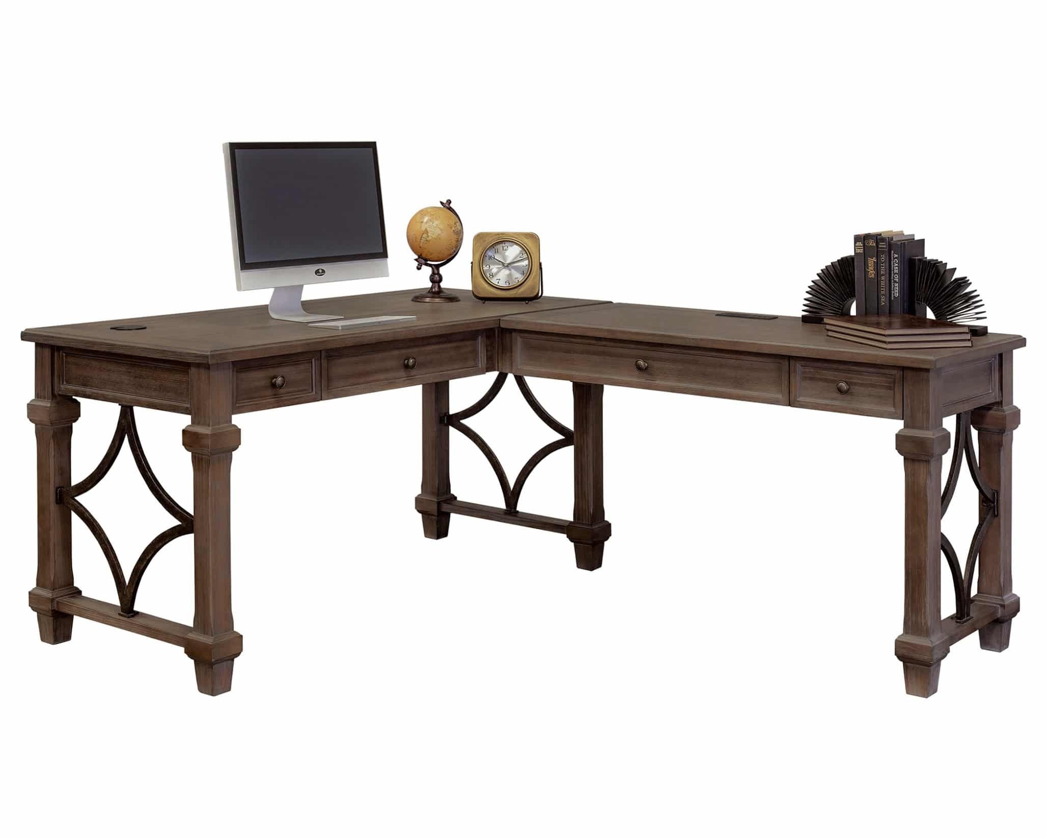 Carson Open L-Shaped Desk by Martin Furniture