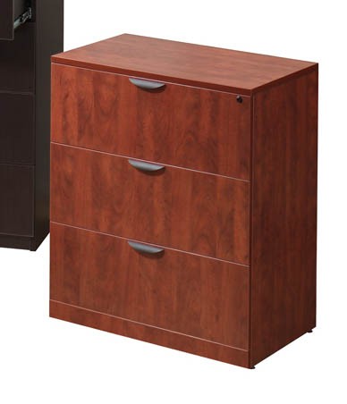 OPL183 Laminate 3 Drawer Lateral File