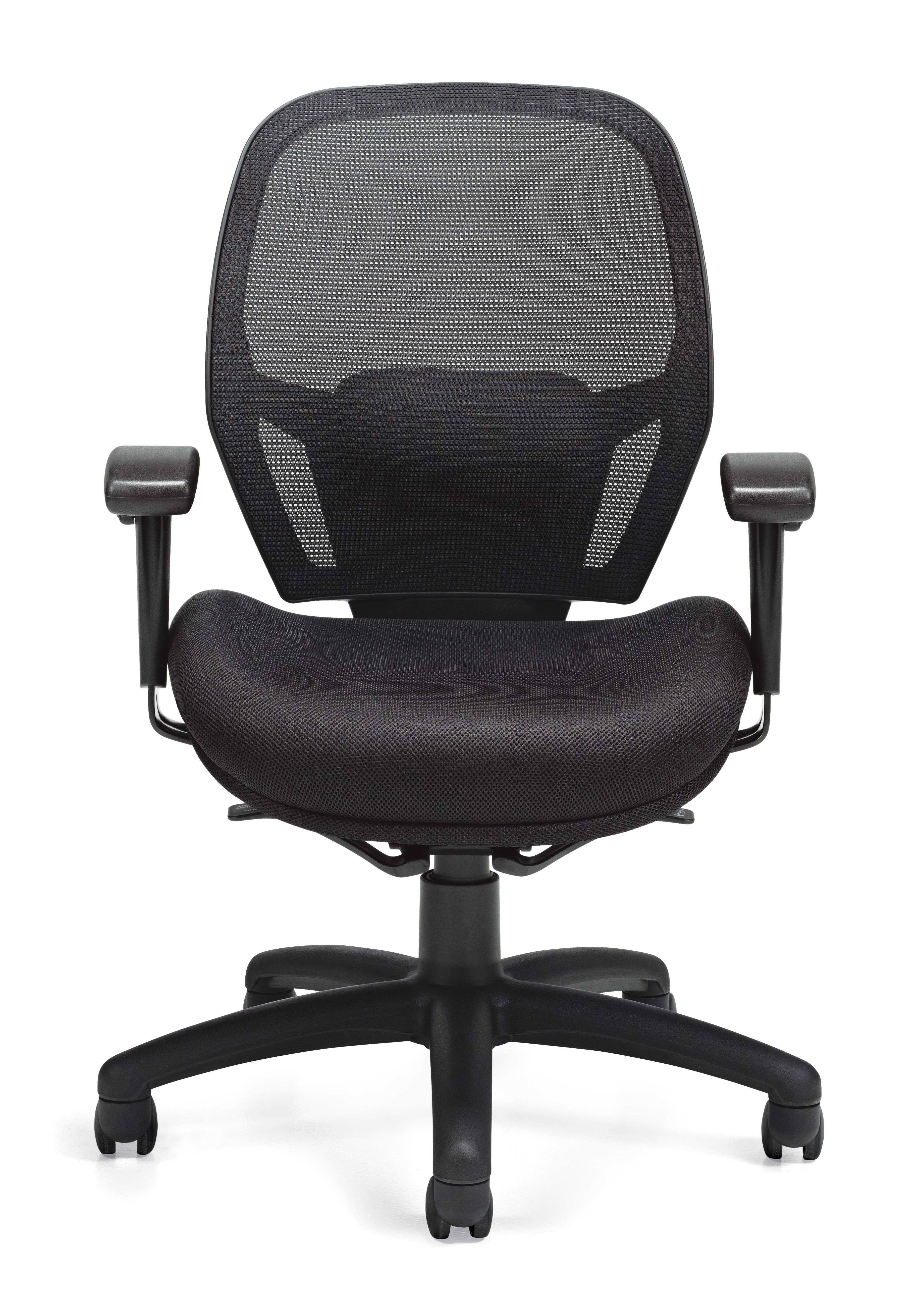 Mesh Back Weight-Sensing Chair