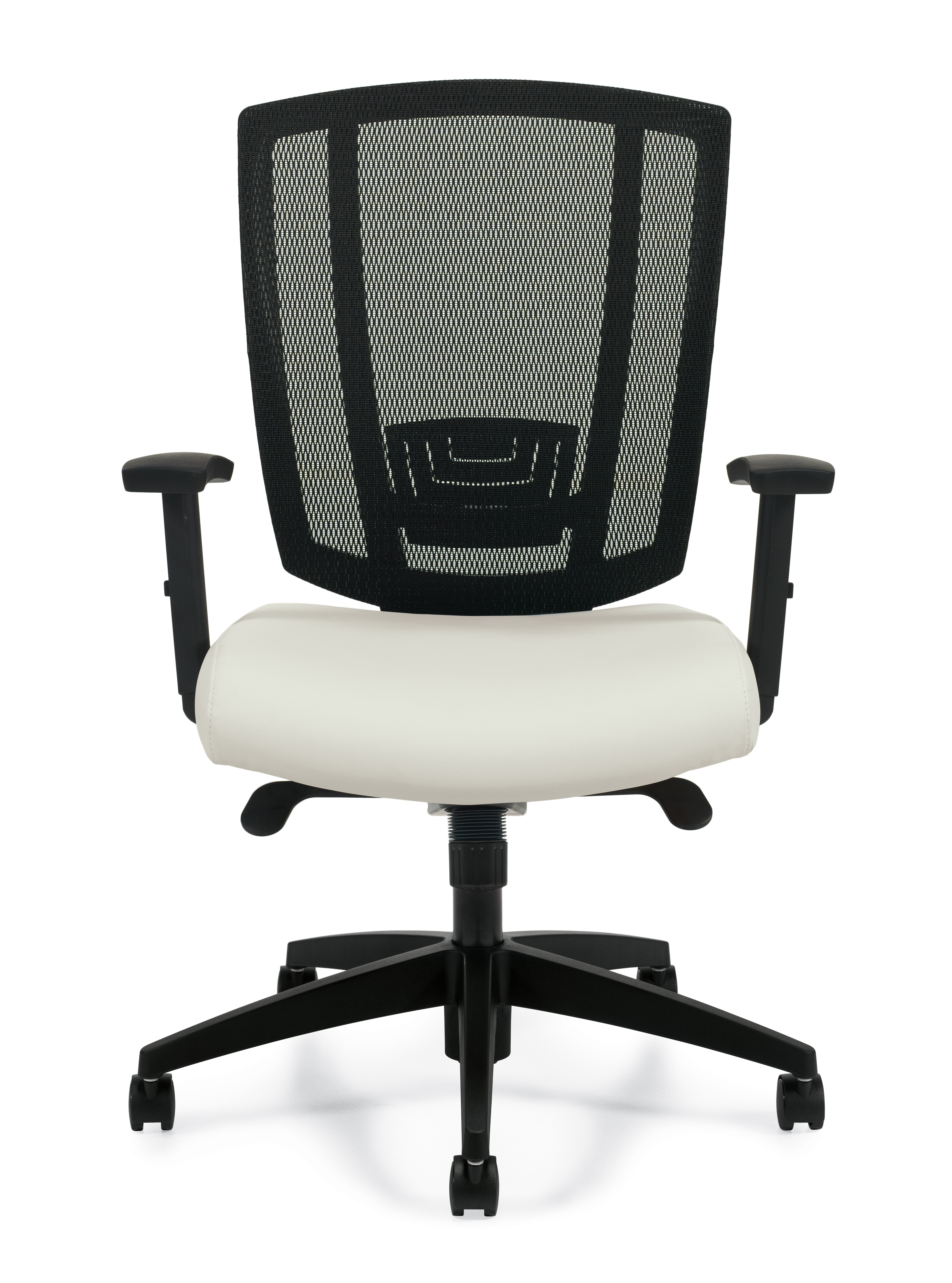 Upholstered Seat and Mesh Back Synchro-Tilter