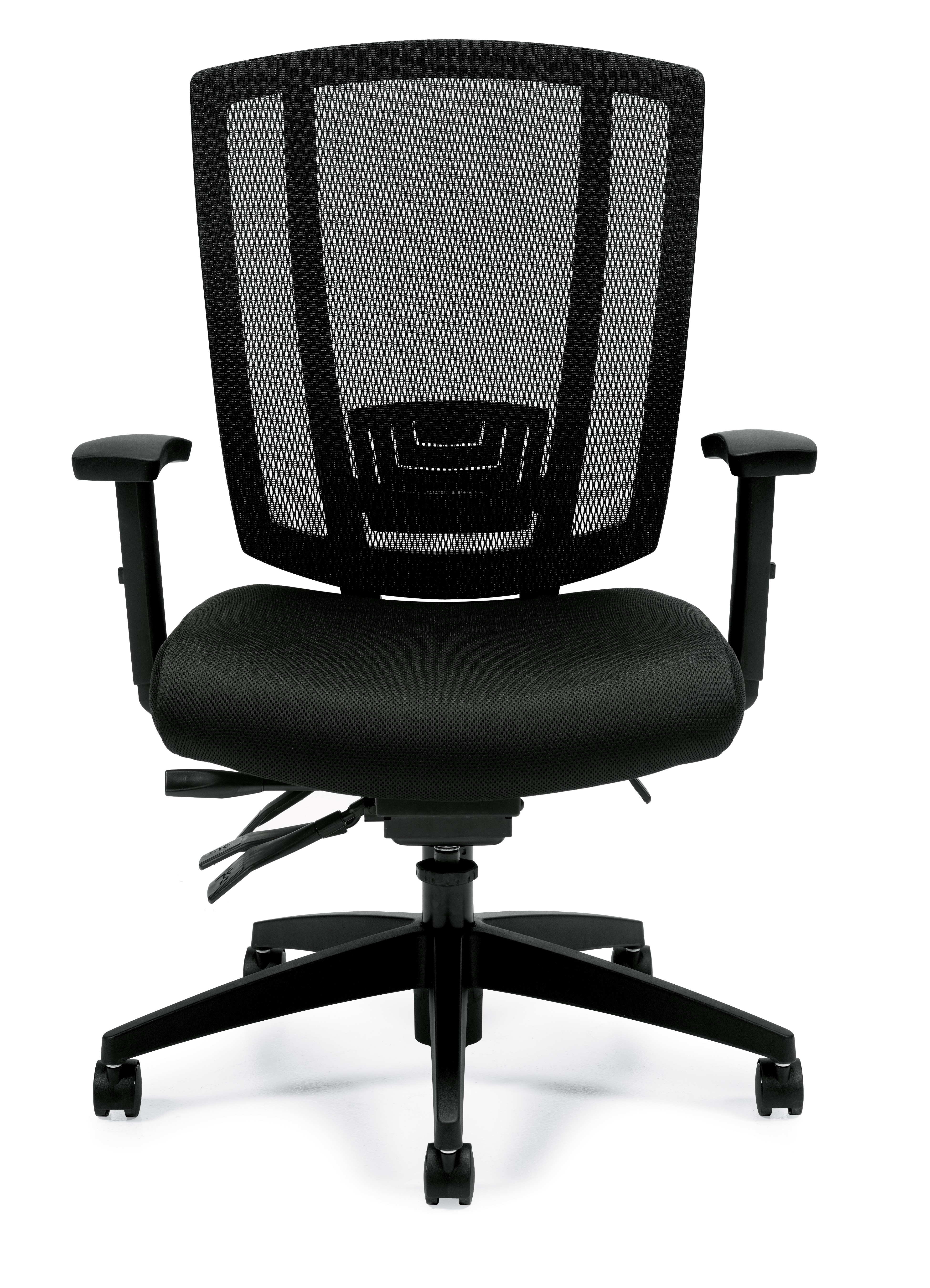 Upholstered Seat and Mesh Back Multi-Function  