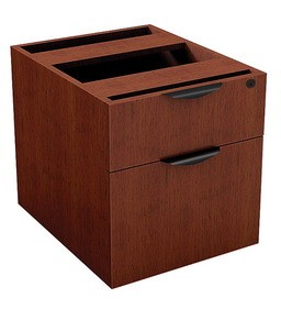 Performance Laminate 2 Drawer Hanging Pedestal