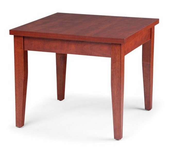 OPL220 Laminate End Table - Cherry Finish