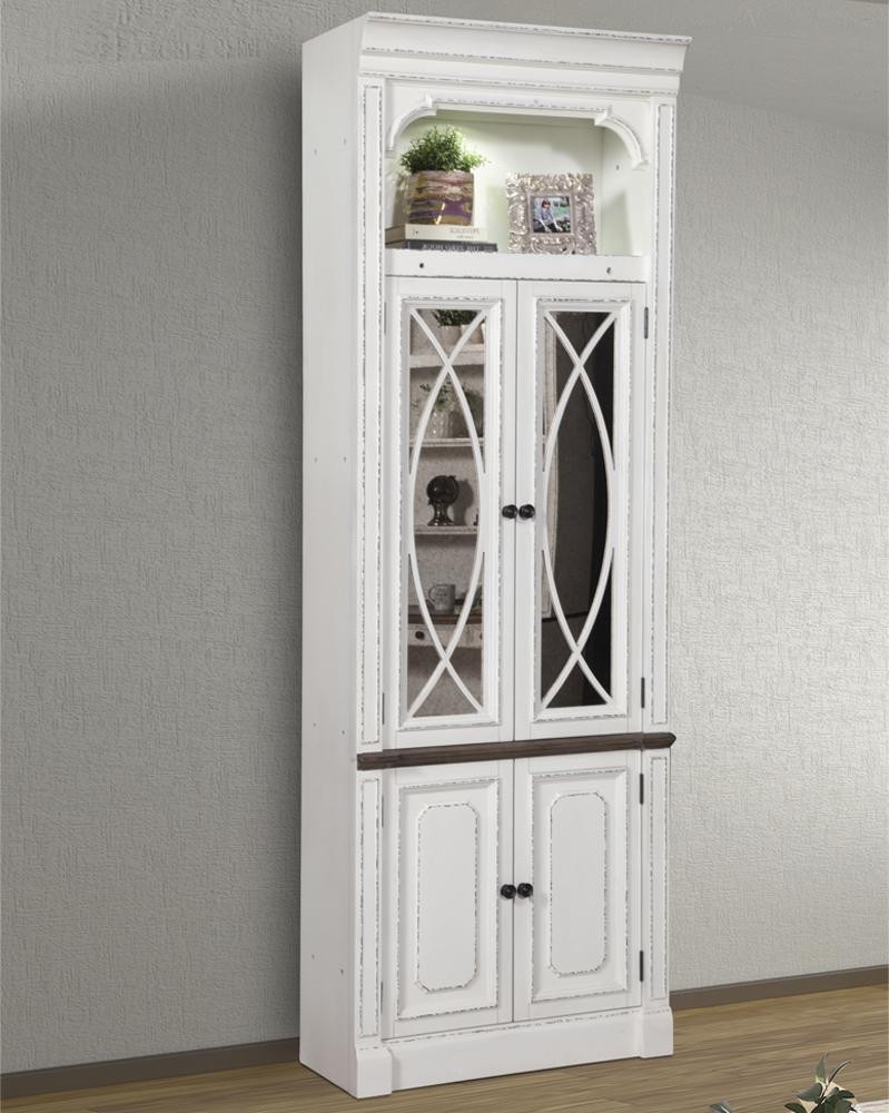 Provence 32in. Glass Door Cabinet by Parker House, PRO#440