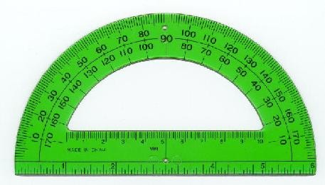 Protractor with 6" Ruler