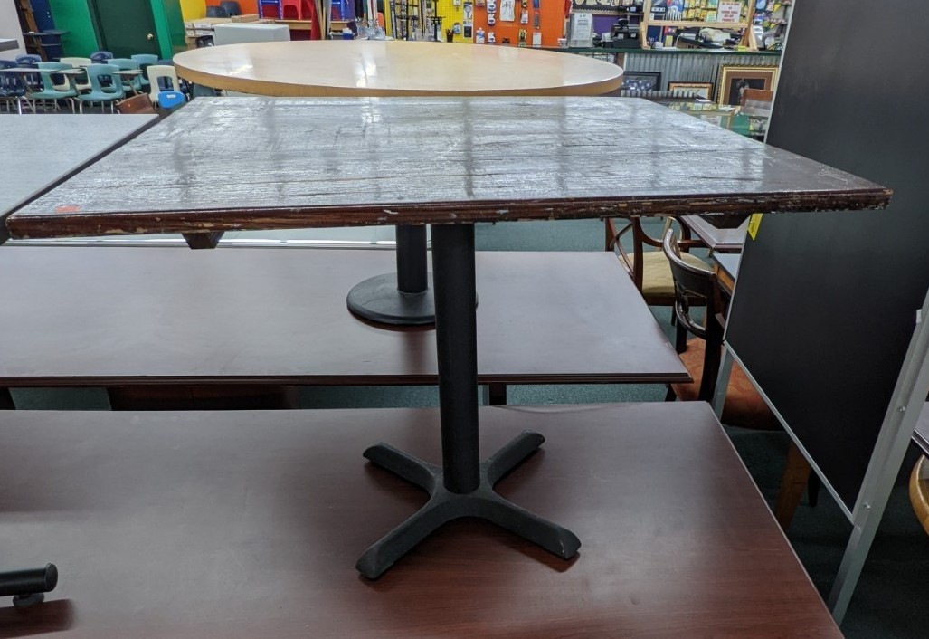 Used Wood and Metal Activity Table