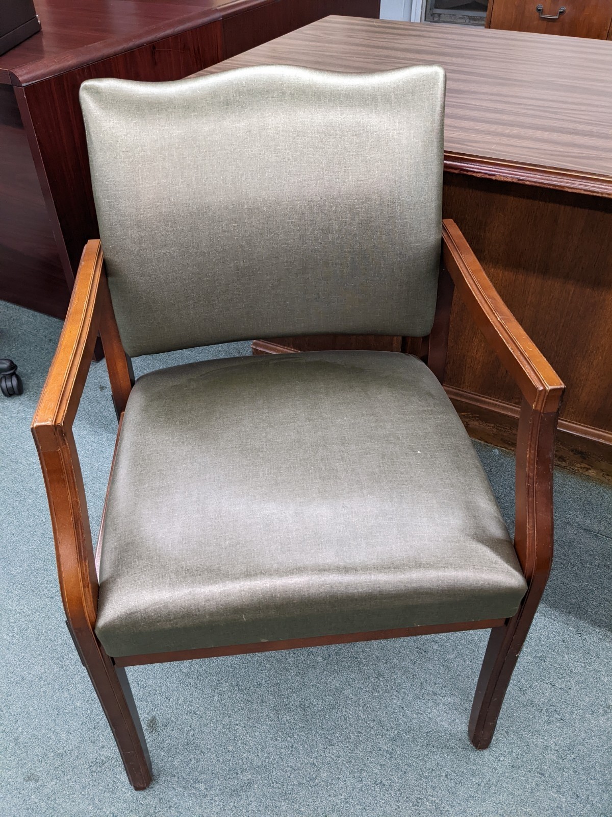 Used Green Side Chair 