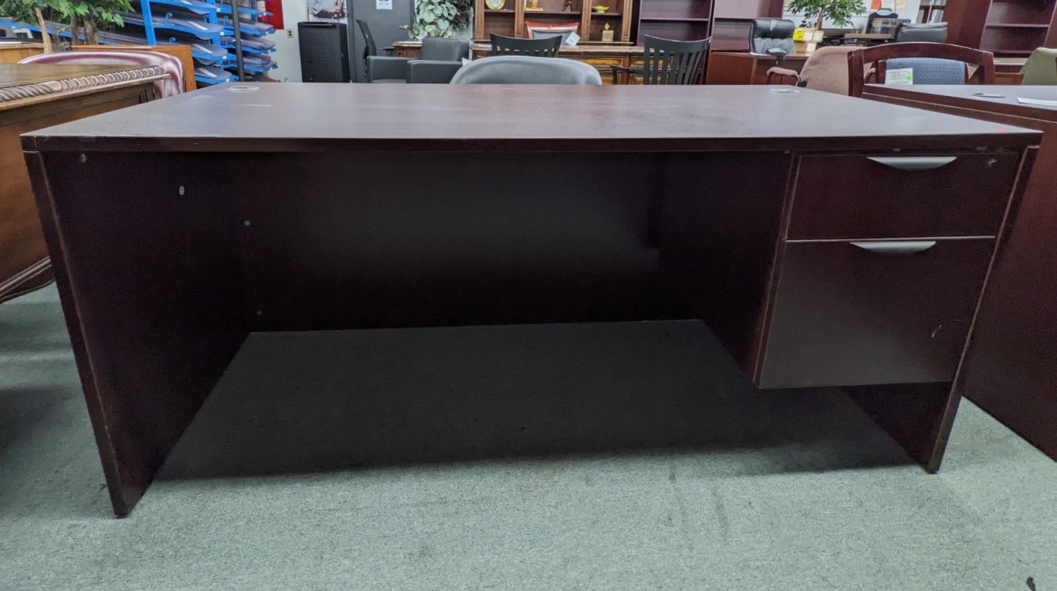 Used Single Pedestal Desk