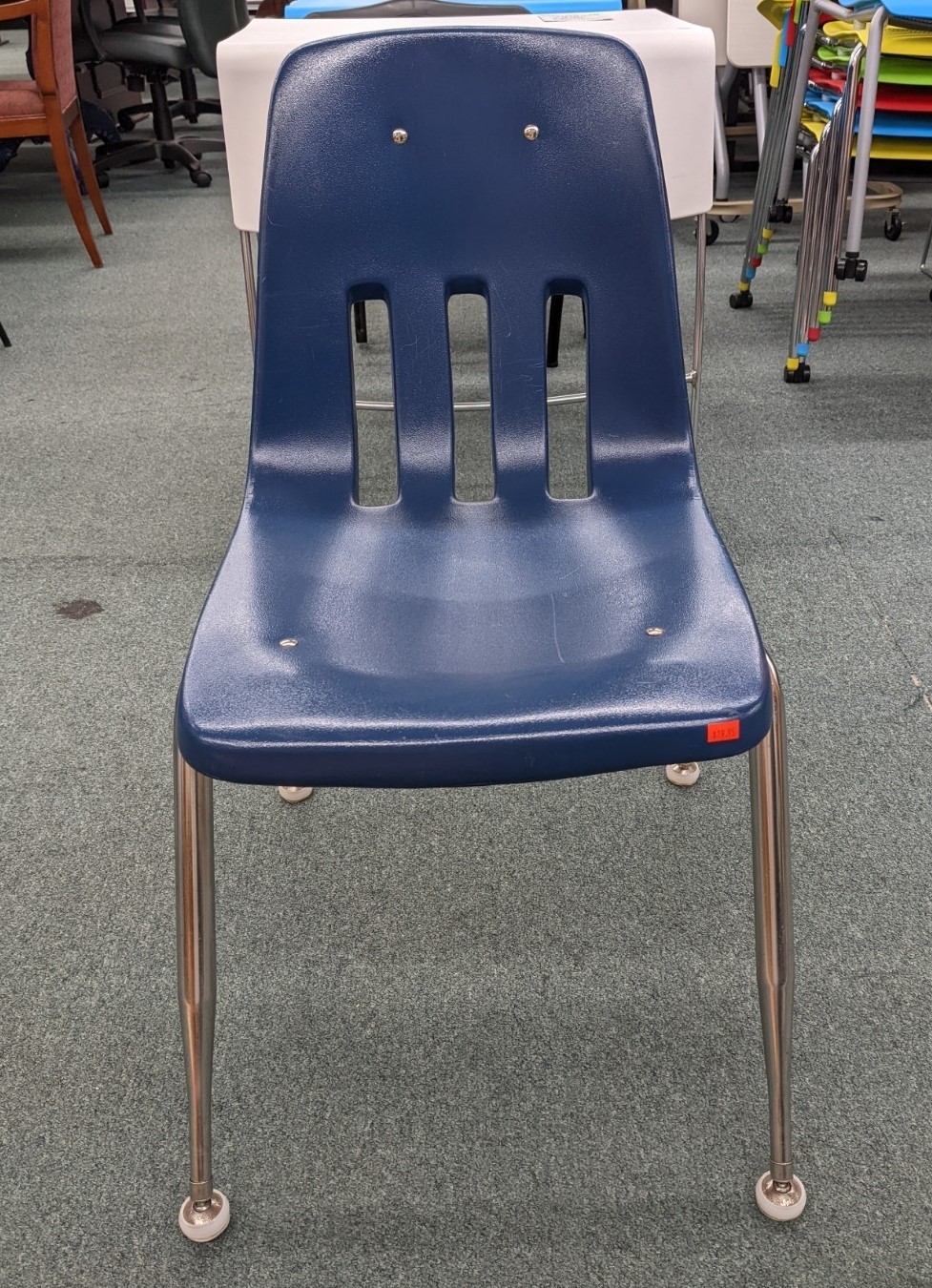 Used Adult School Chair, Stackable