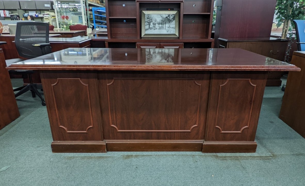 Used Double Pedestal Desk