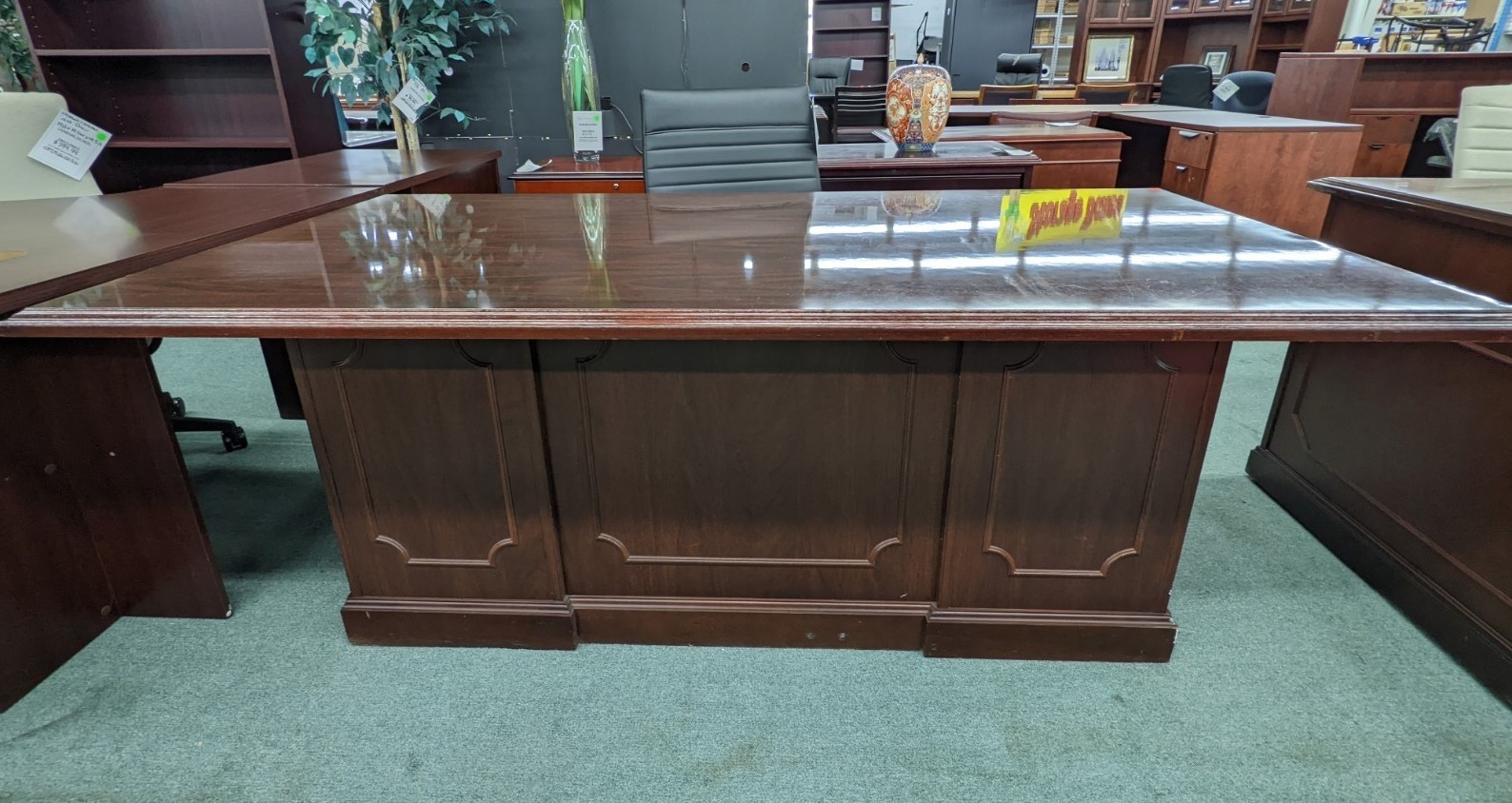 Used Double Pedestal Desk