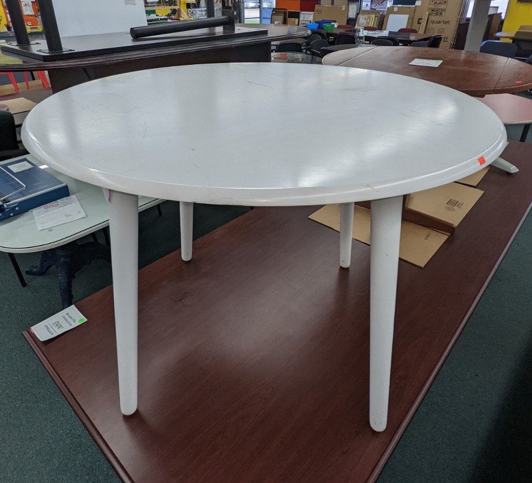 White Round Activity Table Office Pro's