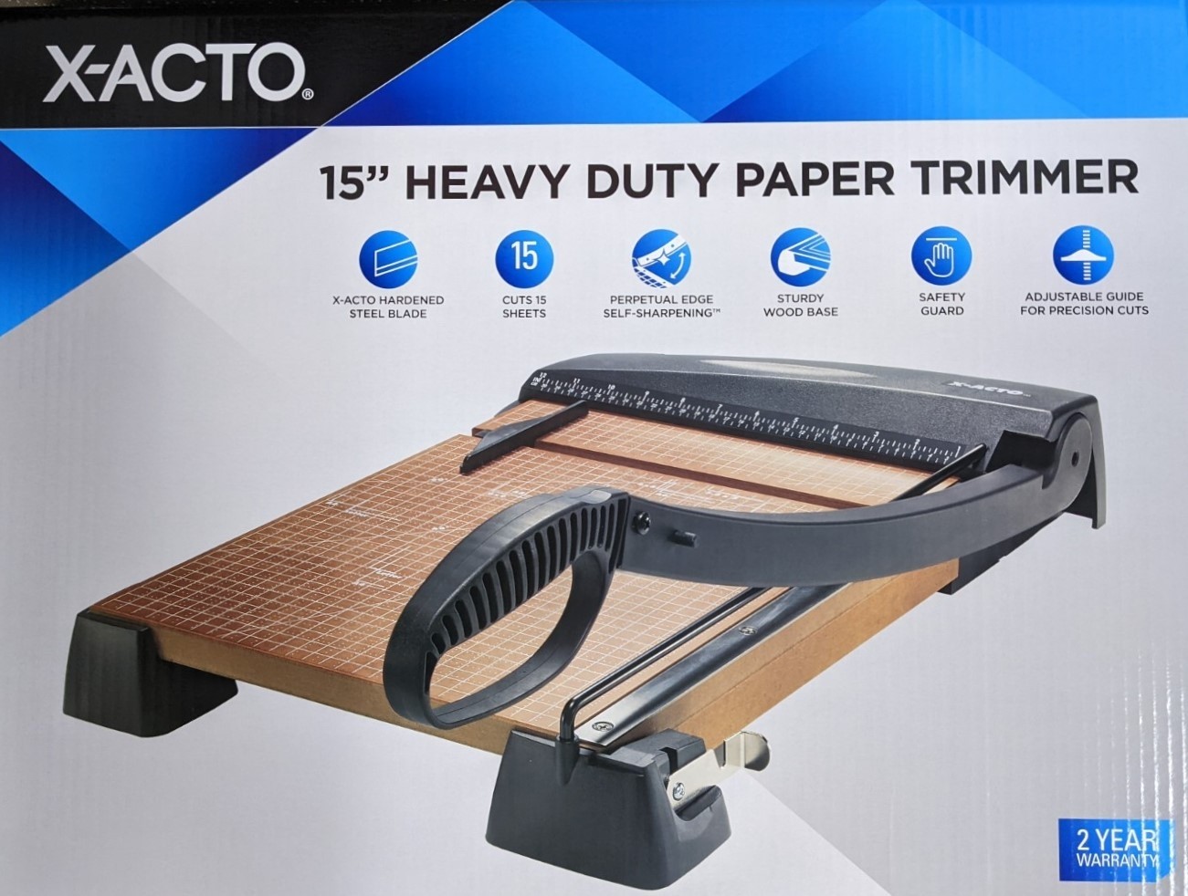 NEW X-ACTO 15" Heavy Duty Paper Trimmer