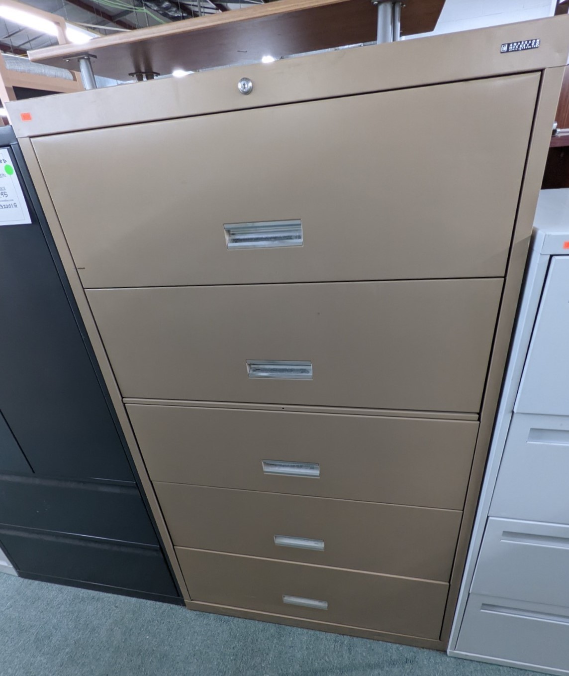 Used 5-Drawer Lateral File Cabinet by Anderson Hickey