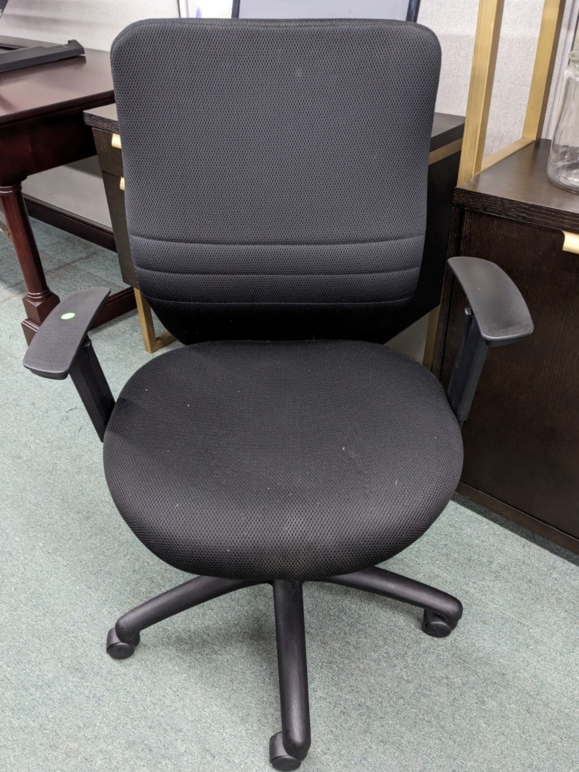 Black Mesh Task Chair Office Pro's