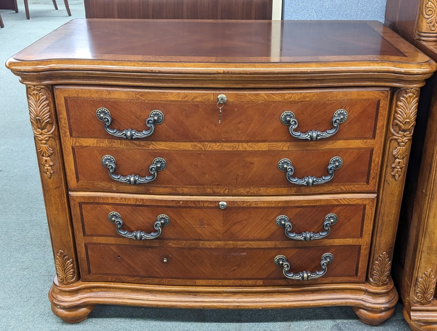 Inlaid Wood Lateral File Office Pro's