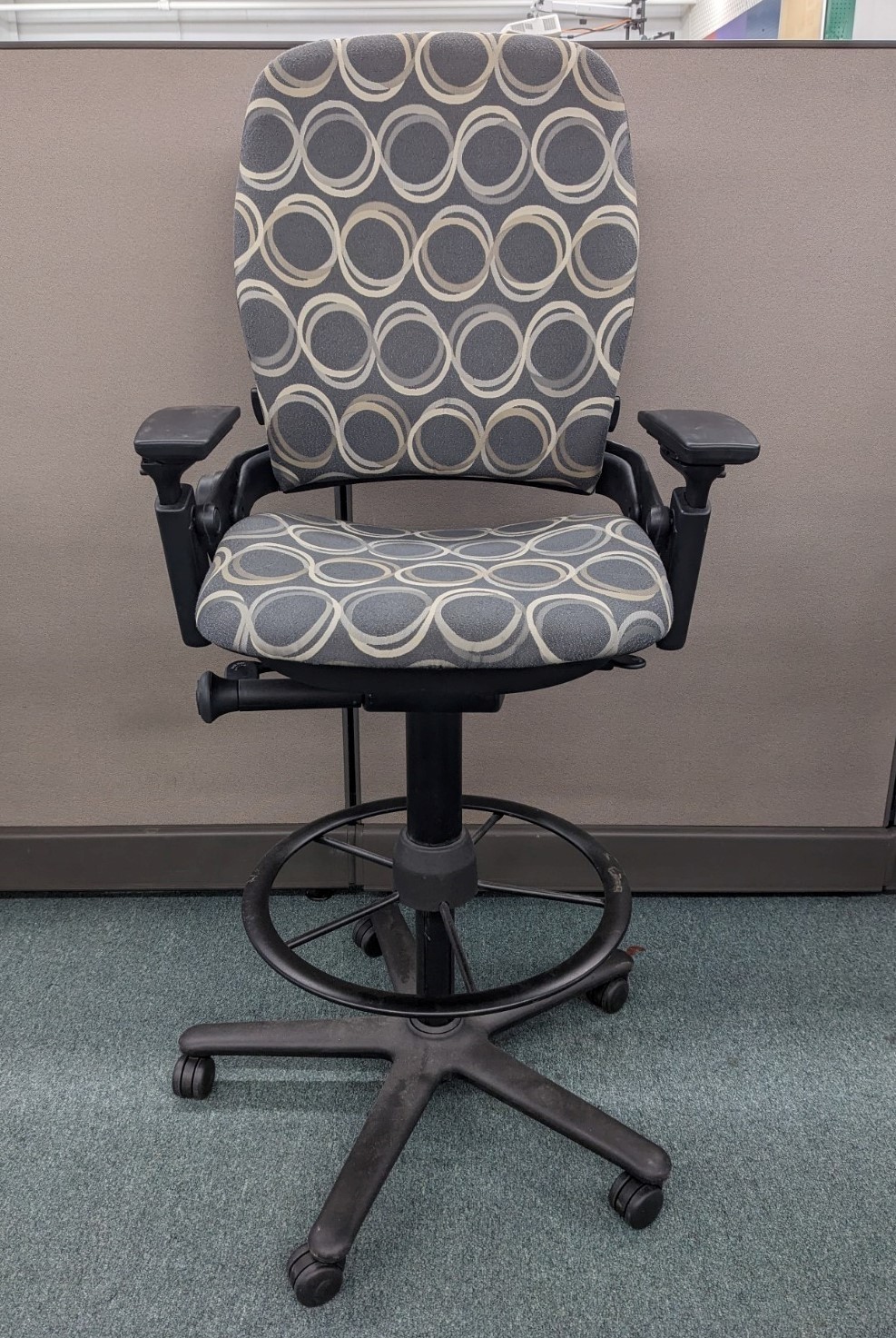 Used Drafting Chair, Steelcase Leap Stool