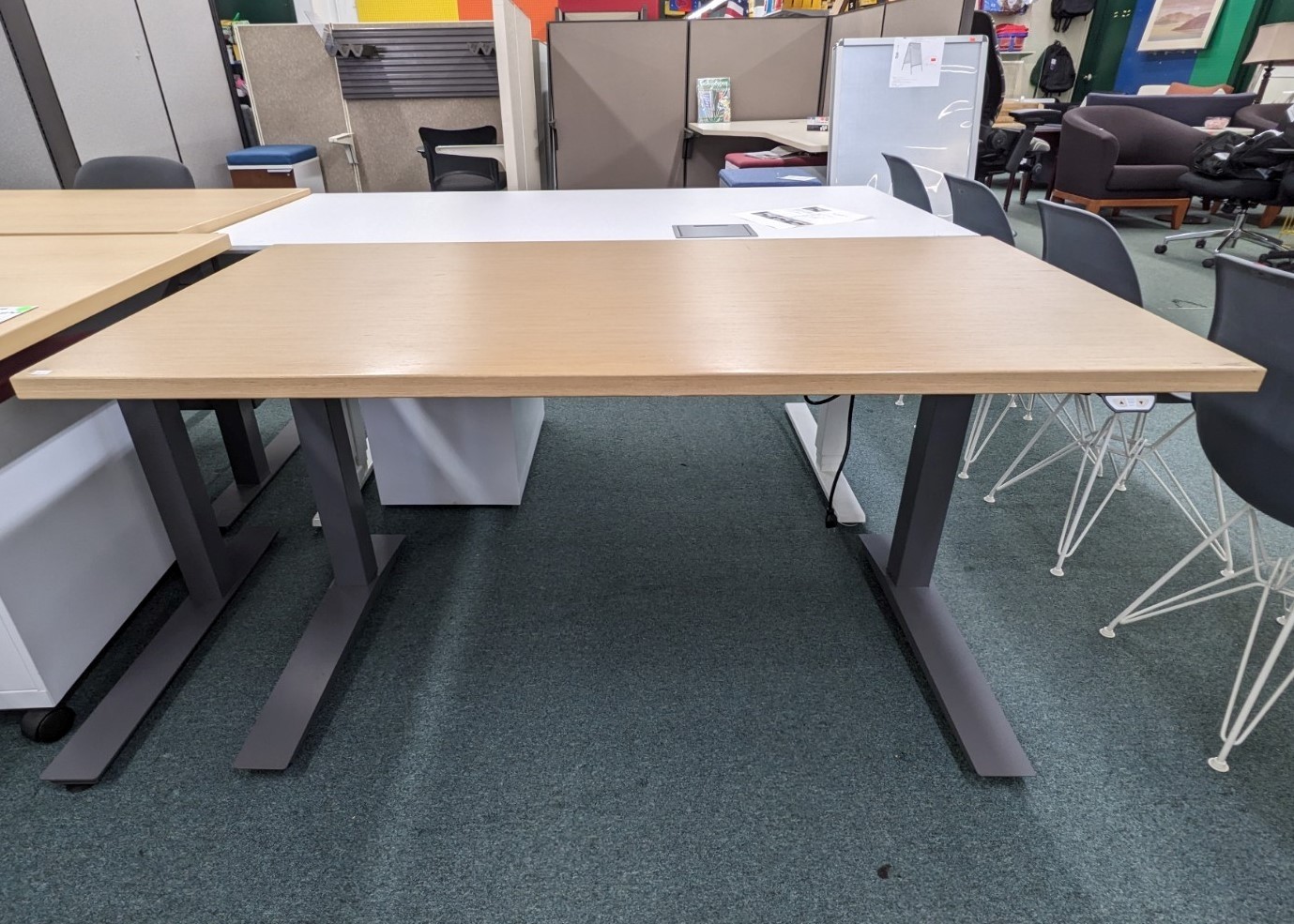 Wood Laminate Adjustable Height Desk Office Pro's