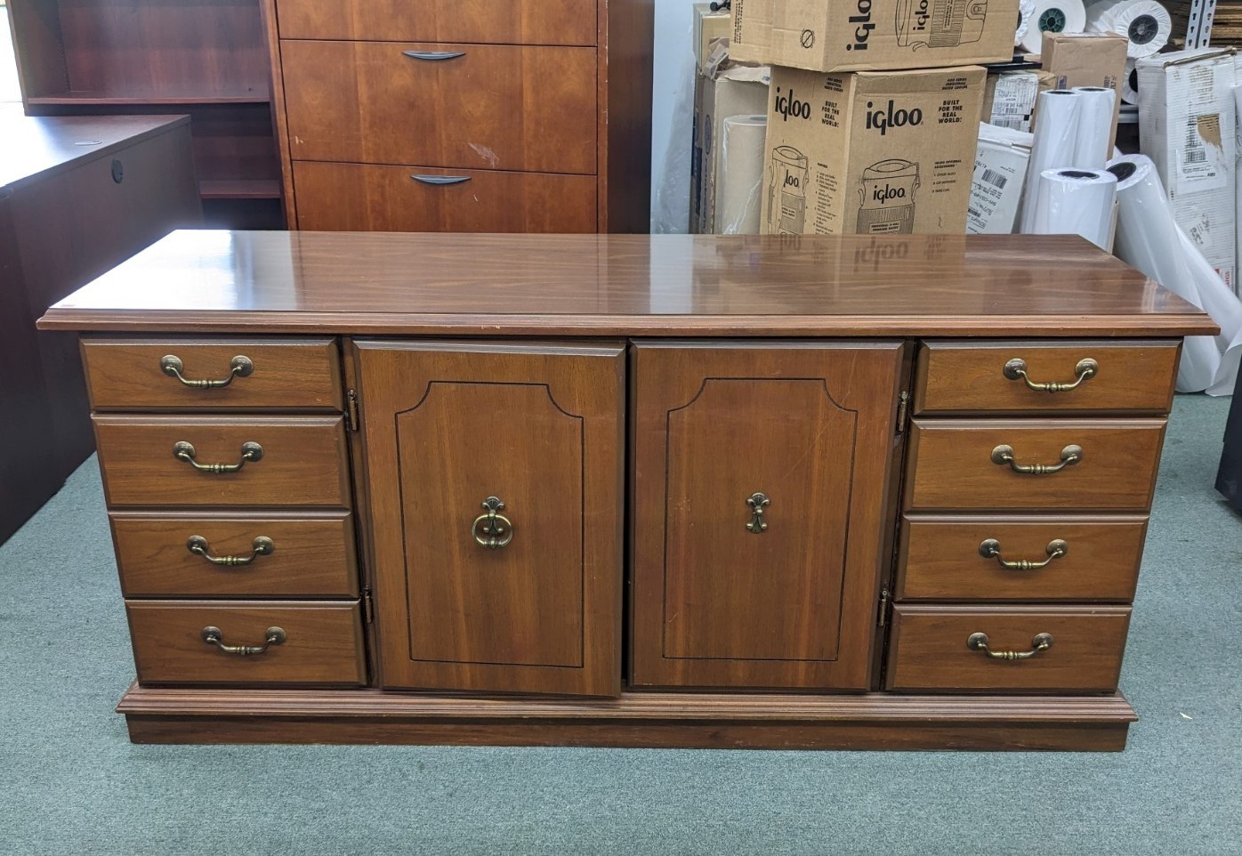 Credenza Entertainment Center Office Pro's