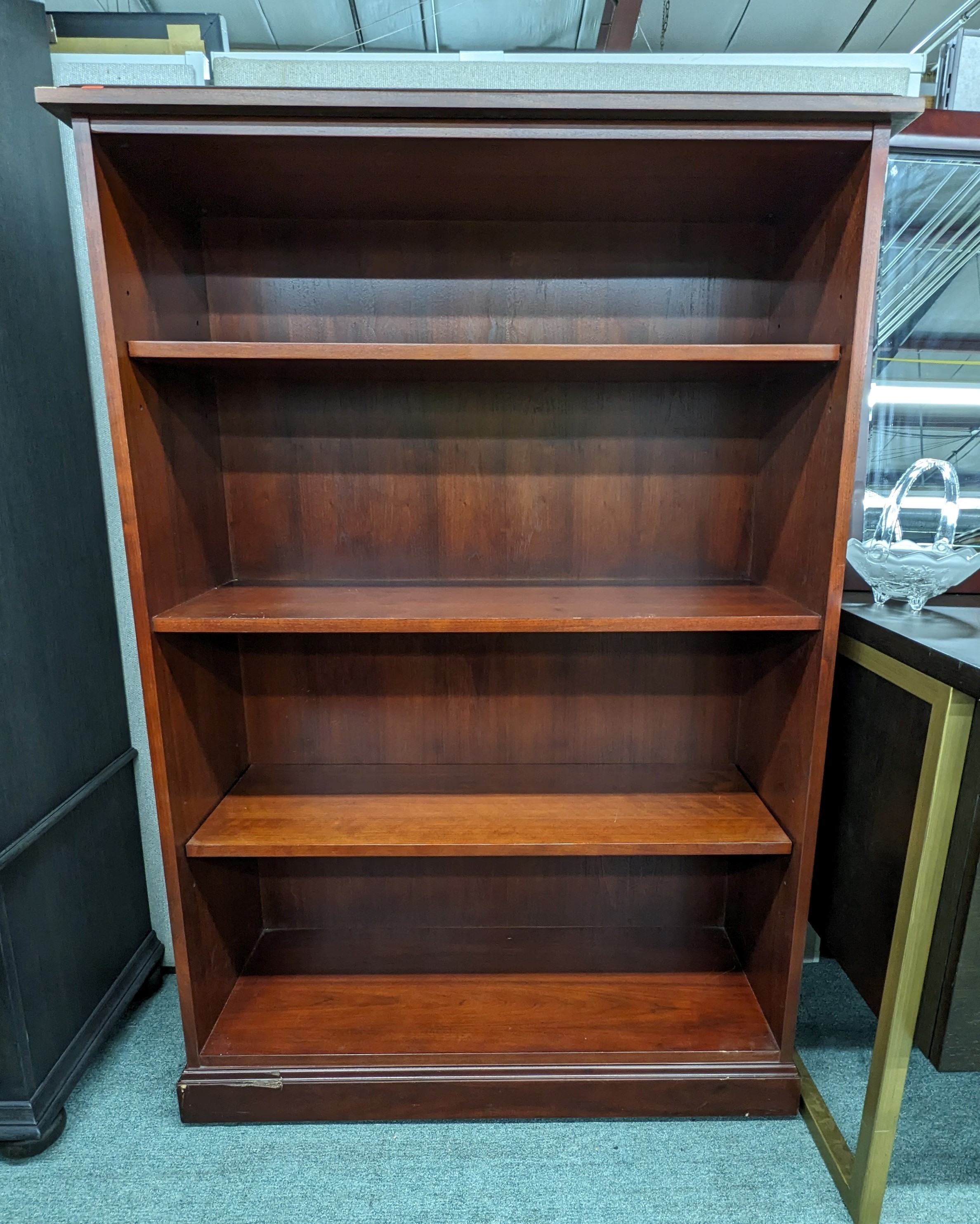 Cherry Finish Bookcase Office Pro's