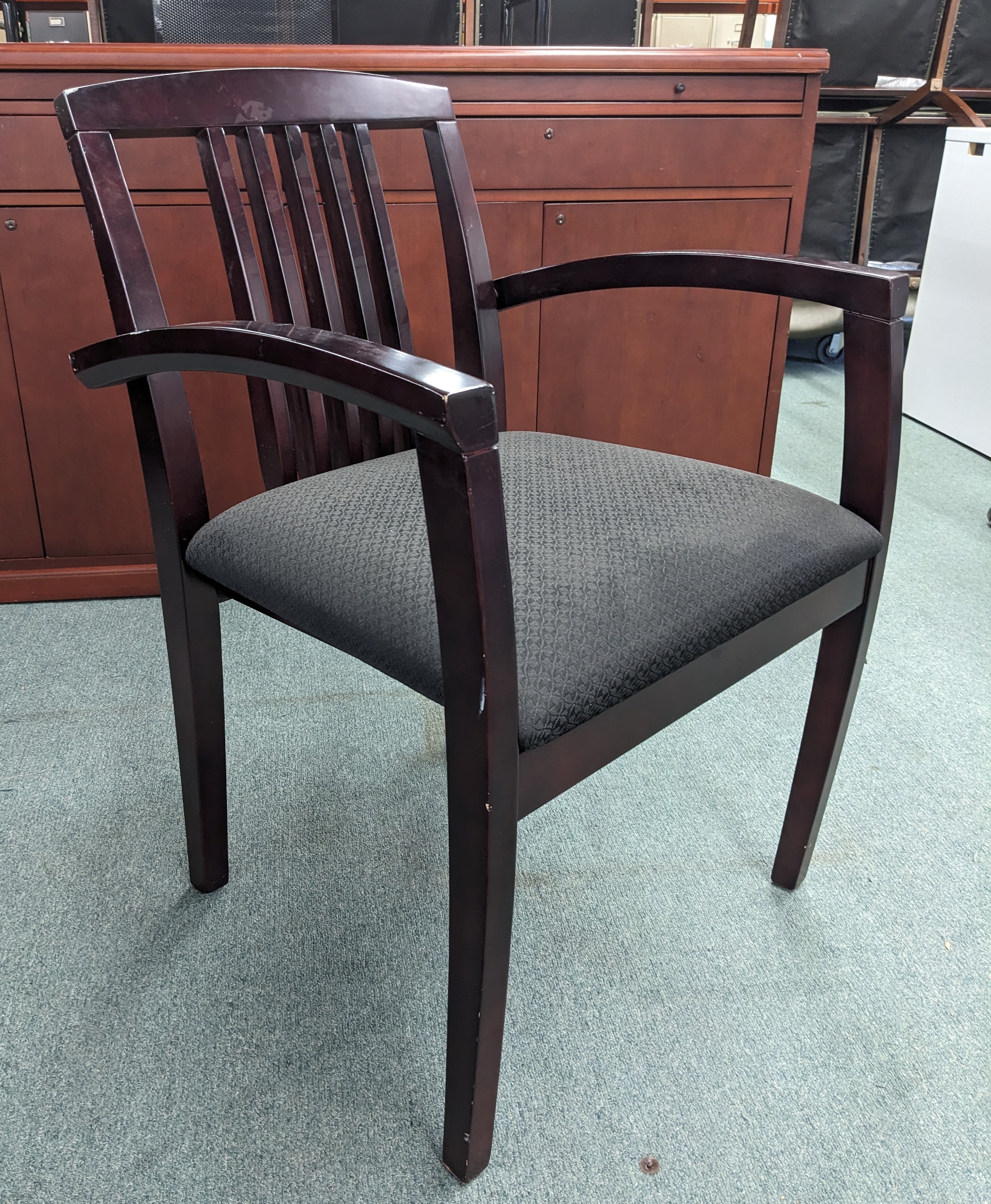 Used Guest Chair, Gray