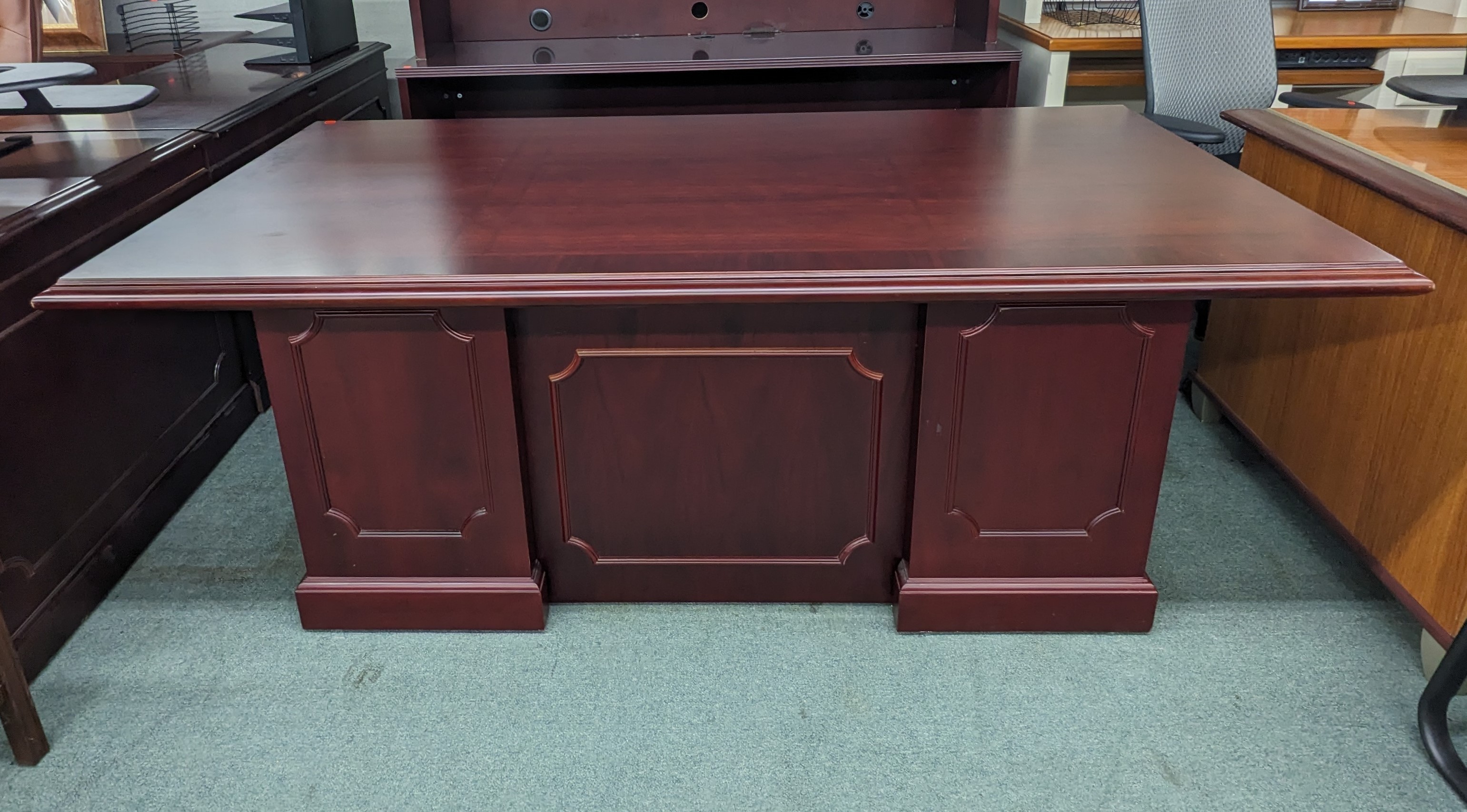 Cherry Executive Desk Office Pro's