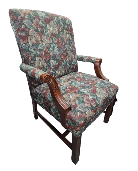 Used Floral Armchair 
