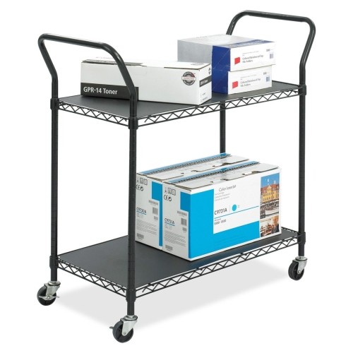 Safco Wire Utility Cart SAF5337BL