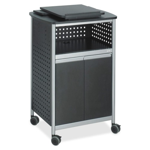 Safco 8922BL "Scoot"  Multi-Purpose Black Lectern 