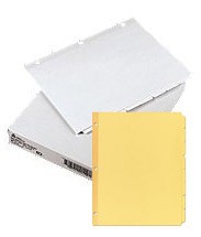Avery Ring Binder Plain Tab Write On Index Dividers