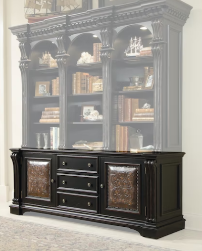 Hooker Furniture Home Office Telluride Bookcase Base 