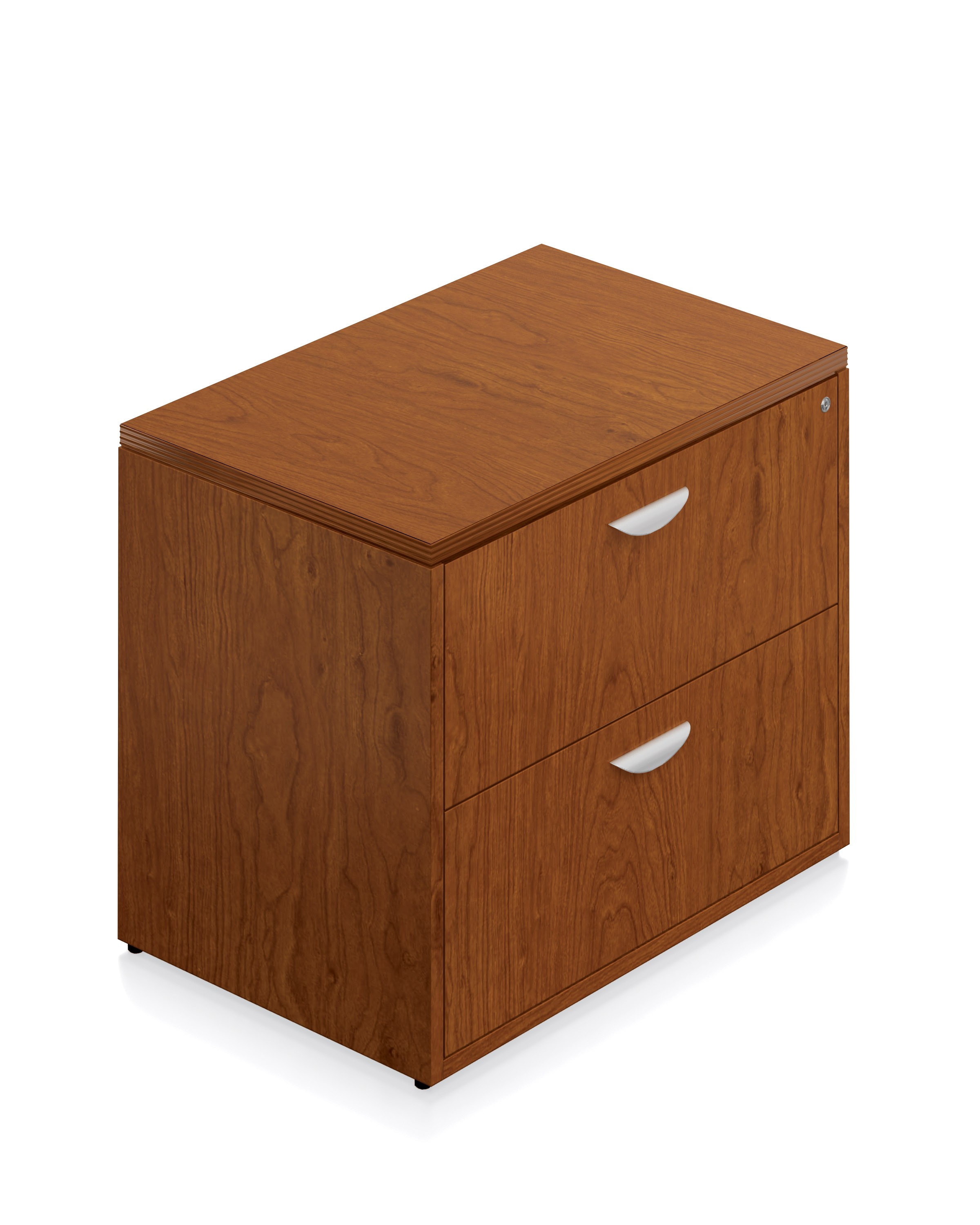 Ventnor Wood Veneer 2 Drawer Lateral File 