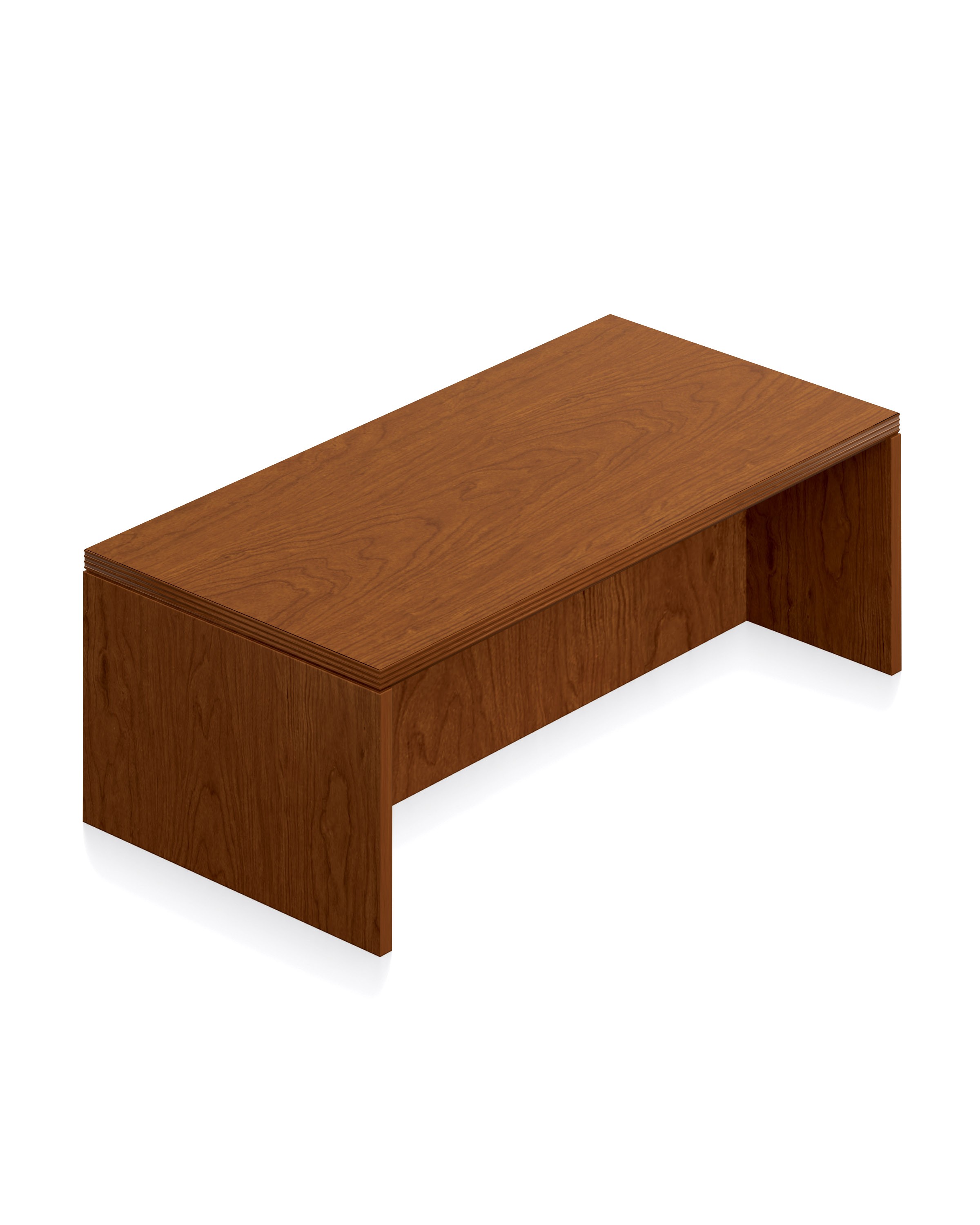  Ventnor Wood Veneer 48" Coffee Table