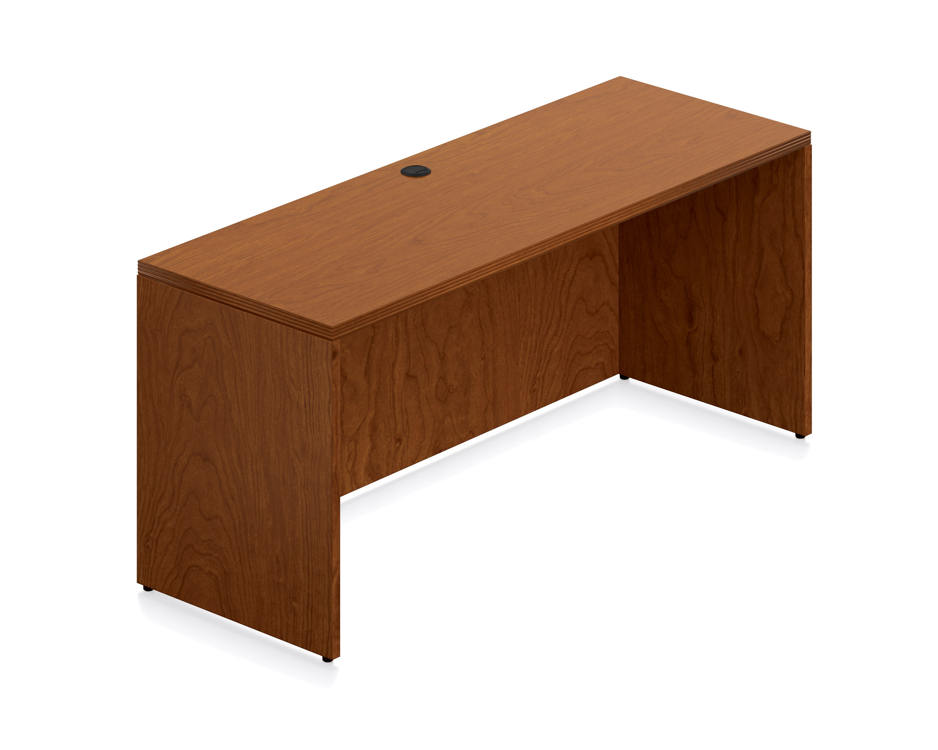 Ventnor Wood Veneer 66" Credenza Shell