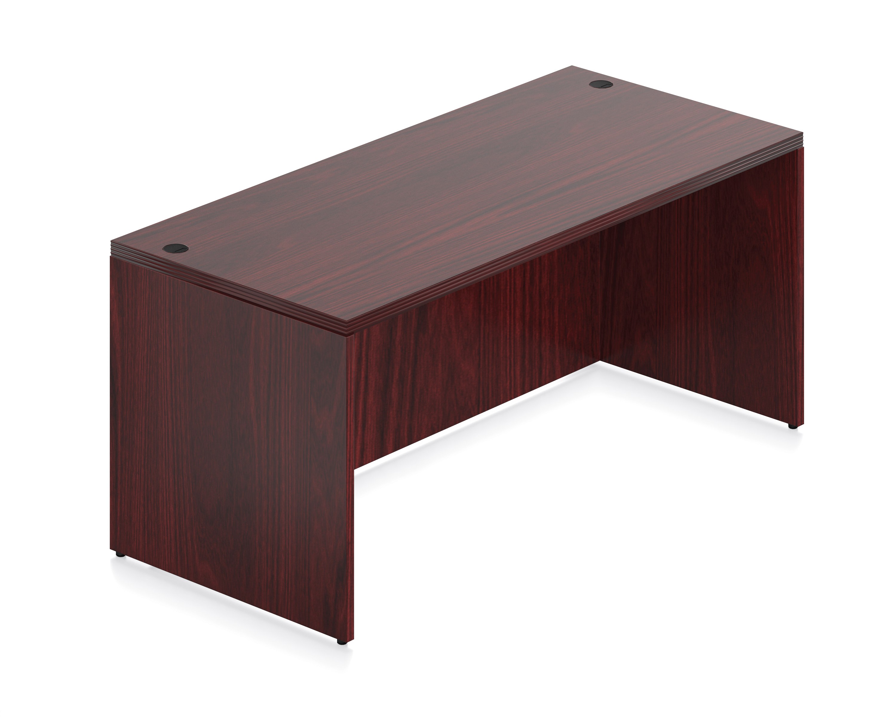 Ventnor Wood Veneer 66" Front Desk Shell
