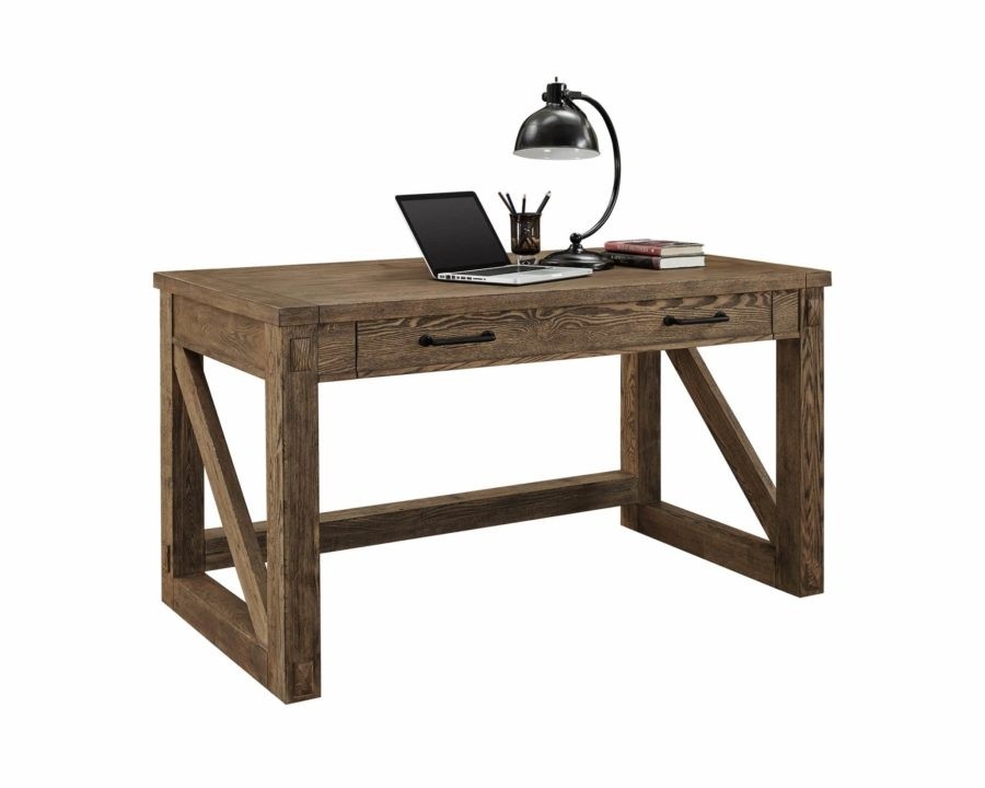 Avondale Writing Table by Martin Furniture, Weathered Oak