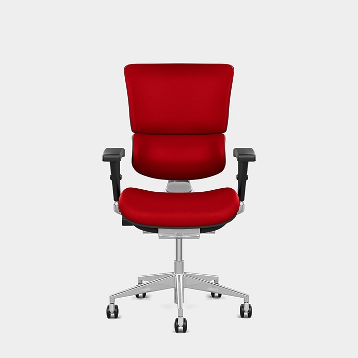 X4 Leather Executive Chair by X-CHAIR, Red 