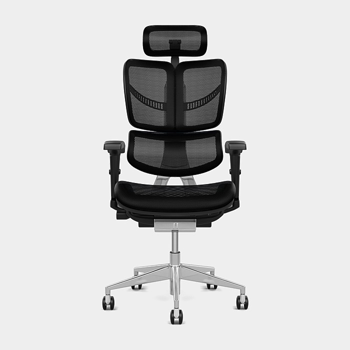 XG Wing Split-Back Management Chair by X-Chair, Black