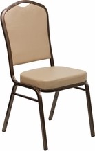Coppervein, Tan Banquet Chair
