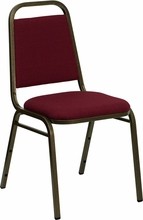 Burgundy Fabric Banquet Chair