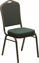 Green Fabric Banquet Chair