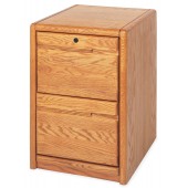 Contemporary Two Drawer File by Martin Furniture