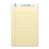 Business Source Legal Ruled Pad 8" x 5" Jr Size  Pack of 12