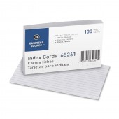 Business Source Ruled Index Card 4 x 6