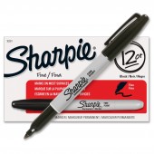 Sharpie Permanent Fine Point Marker 12 Pack
