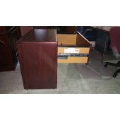 Lateral Filing Cabinet, Mahogany 